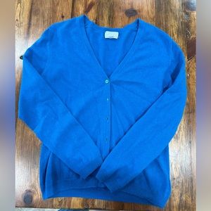PURE Collection Cashmere Turquoise Cardigan